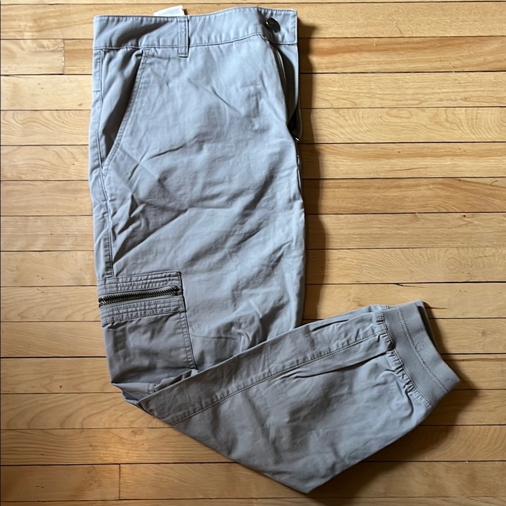 Guess Gray Cargo Pants with Relaxed Fit